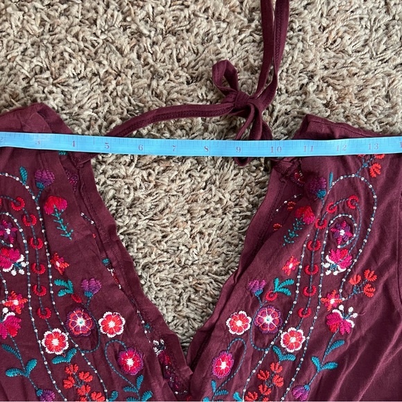 Johnny Was embroidered dress in size Small 3/4 sleeve - Picture 8 of 10